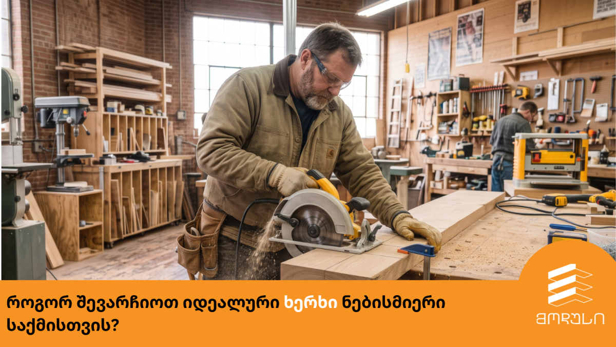 როგორ შევარჩიოთ იდეალური ხერხი ნებისმიერი საქმისთვის?