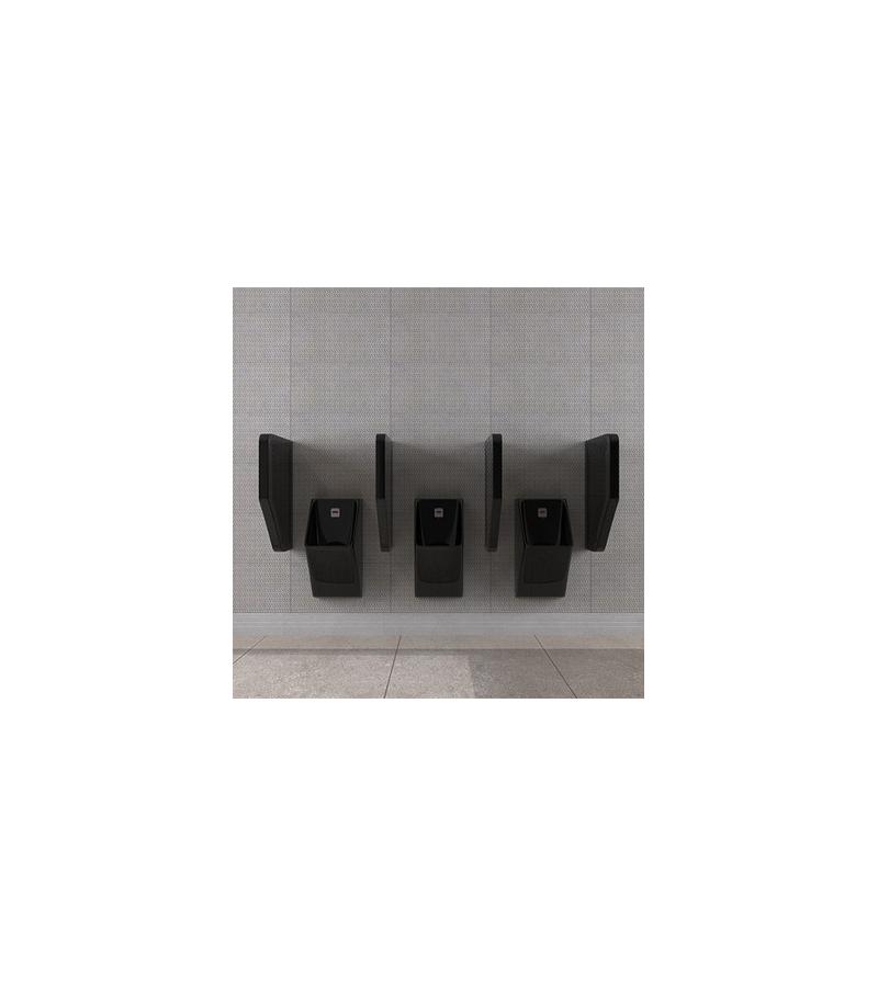 პისუარი  LOOP  #100436-108 ფერი : Glossy Black  მწ. LUCCO