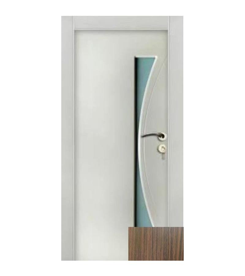 Door with glass KM-706 size 215*80*4 color Walnut (7-5)