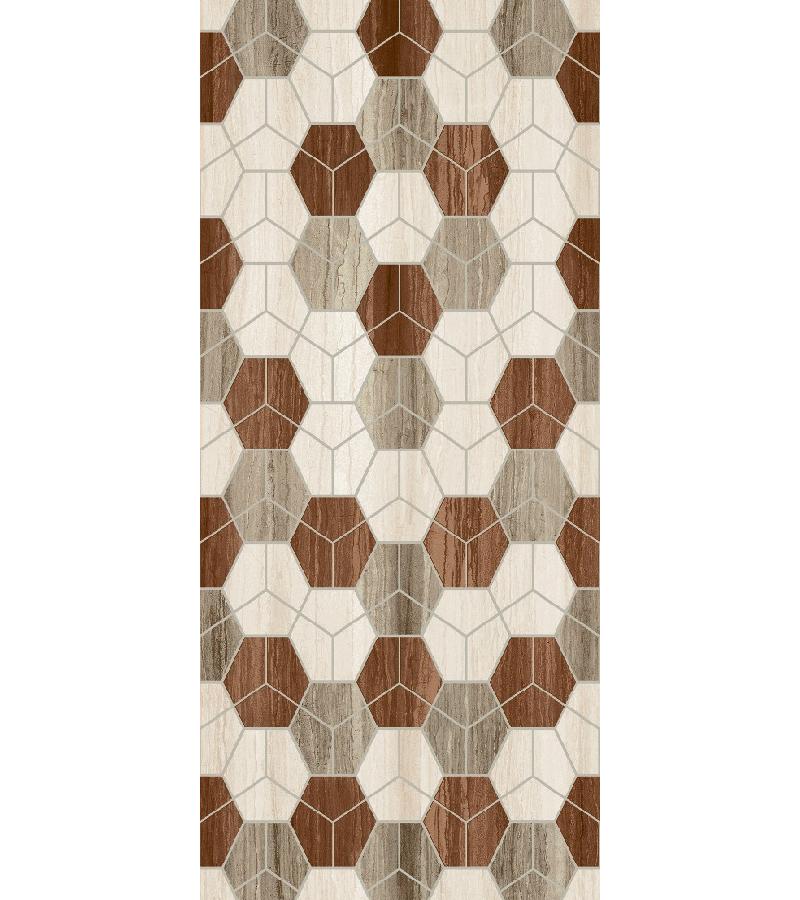 კერამიკ. ფილა ROYAL  BEIGE  HEGZA  MOTIF  SERAMIKSAN 25*50