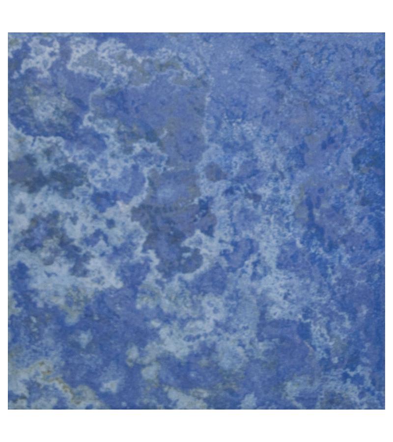 hearth. Tile KEYSTONE BLUE PO BRILLO 15X15 CIFRE S.L.