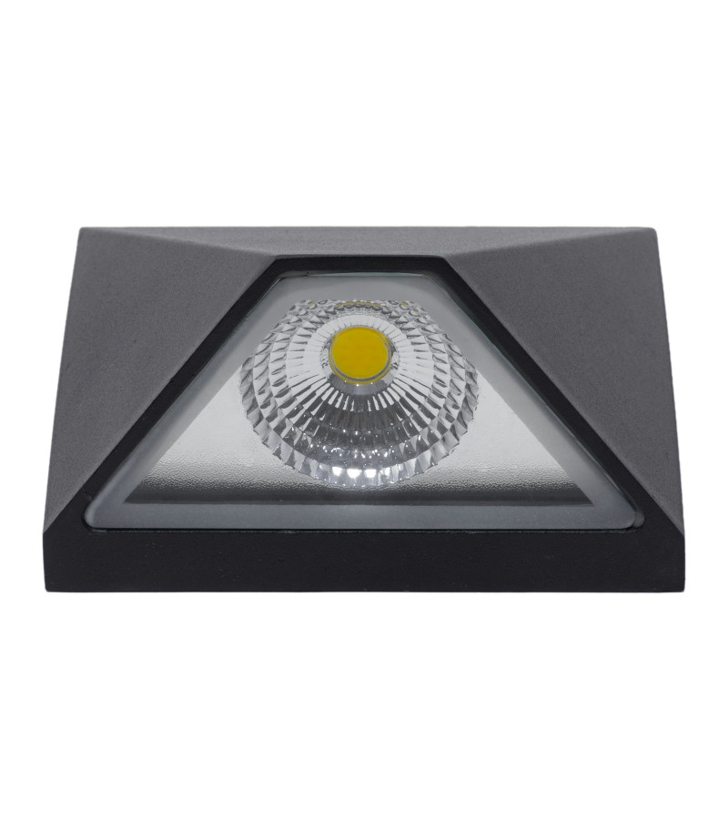 Outdoor lighting LED wall LO-10 black 5W