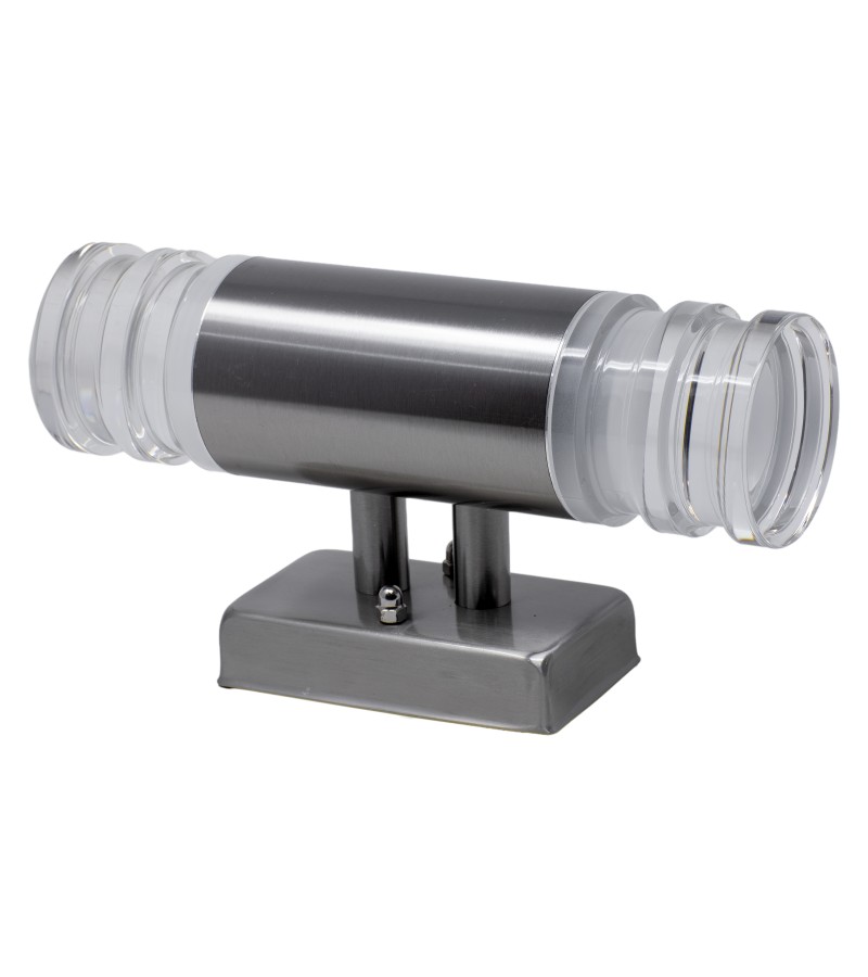 Outdoor lighting LED wall LO-31 nickel