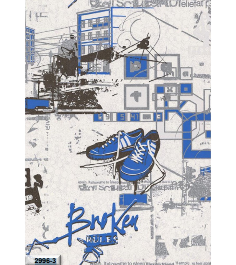 შპალერი ვინილის ფლიზელინის ფუძეზე  # 2996-3  Impuls  1.06*10 მტ. Erismann 