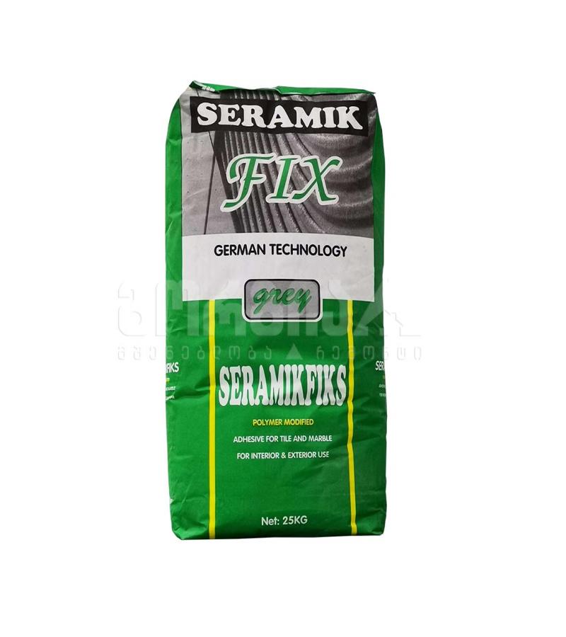 ფისოვანი ცემენტი 25კგ  SERAMIKFIKS