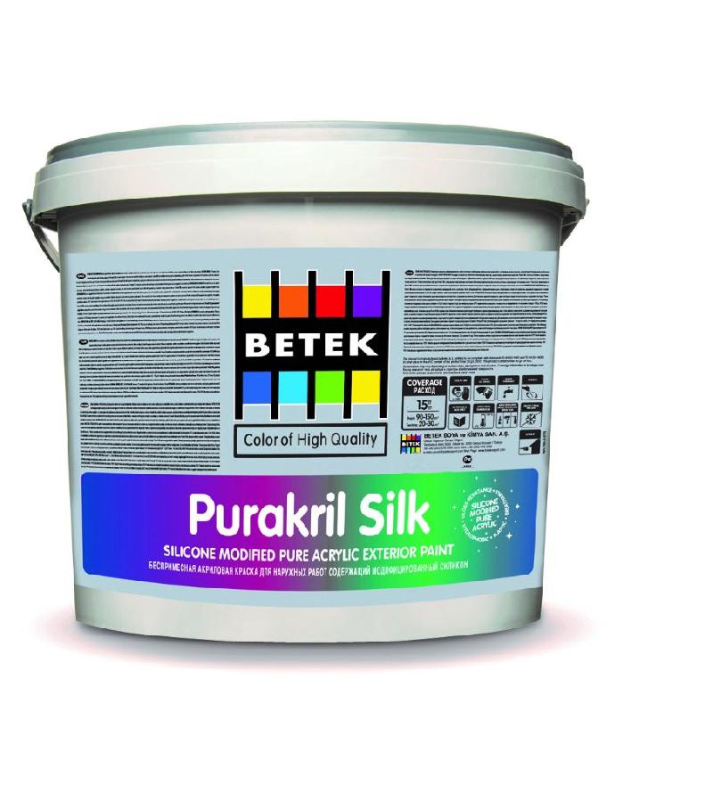 საღებავი  Betek  PURAKRILL  SILK   RG 2  15ლტ