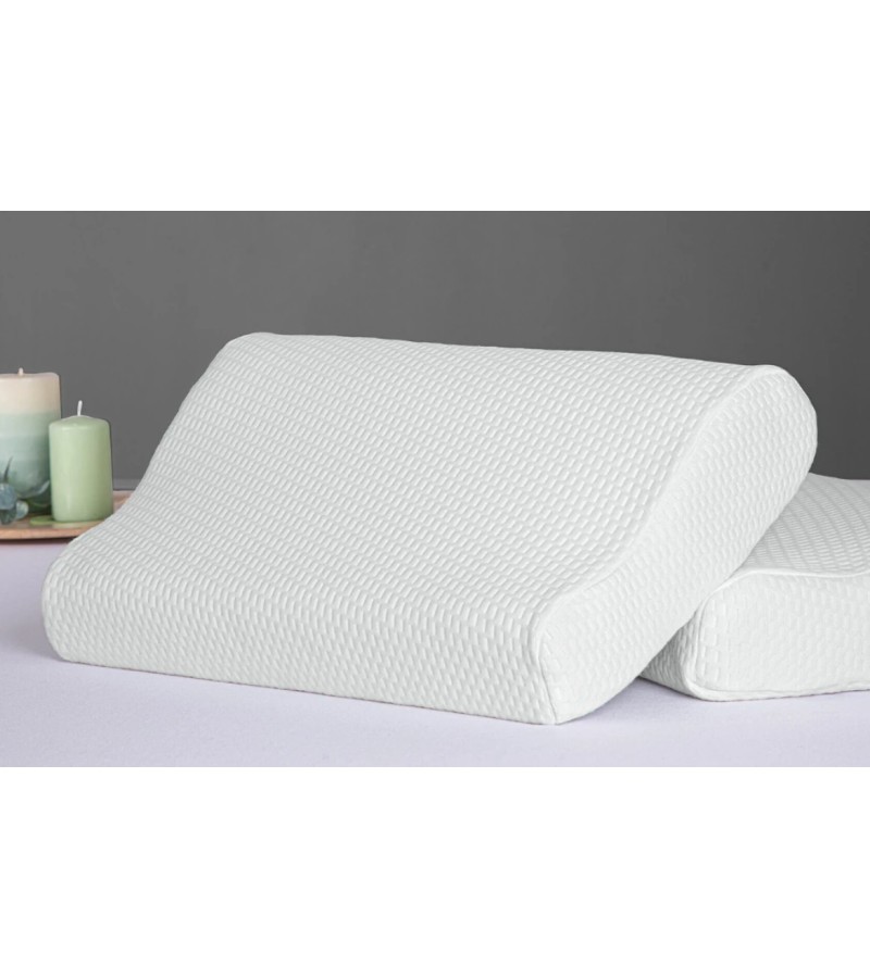 Pillow VISCO ELASTIK size: 60x40x10/8 brown. OZDILEK