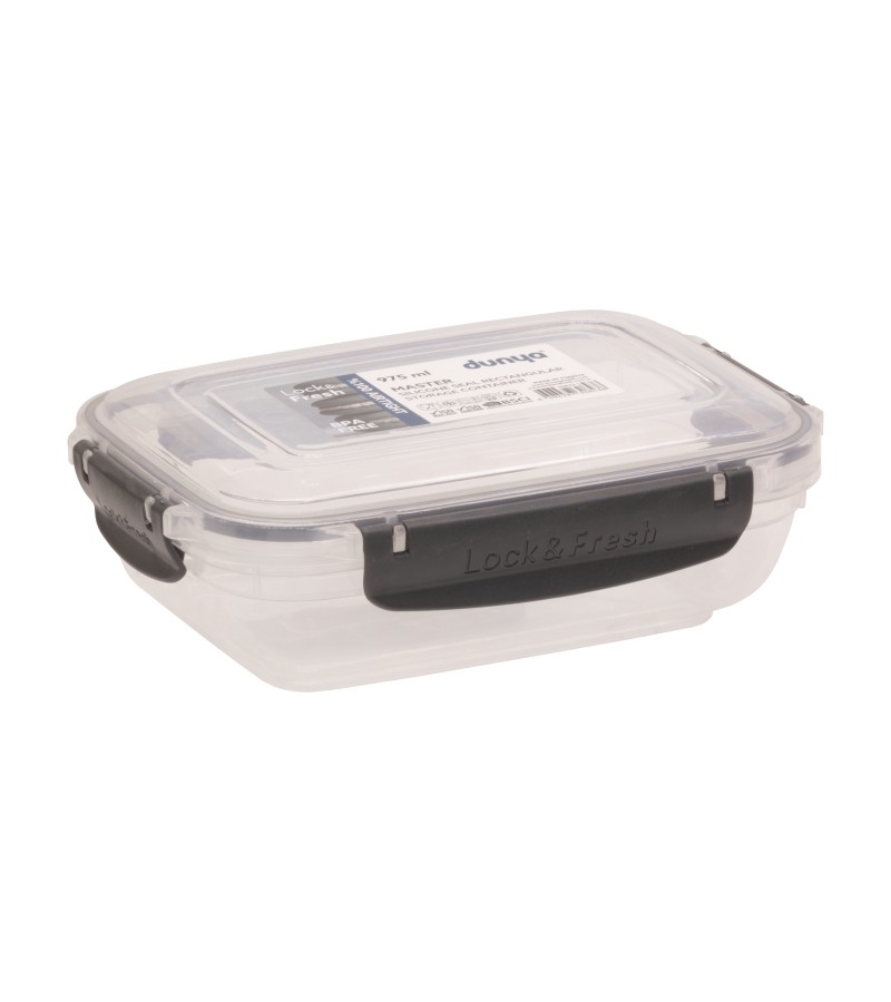 Food storage container 975 ml #30843 Bitter. Dunya Plastik
