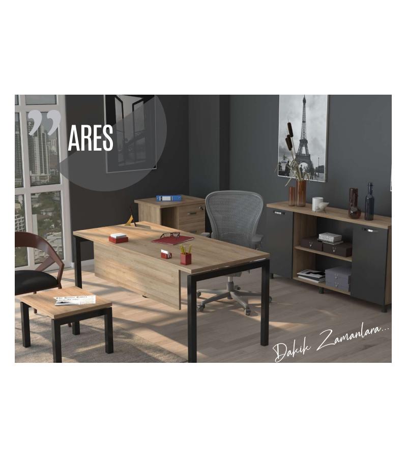 ARES  -  საოფისე მაგიდა  180*80*75 სმ    მწარ. ERKOFIS