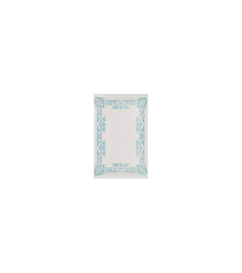 TOUCH  -  ხალიჩა  160*230  (3,68მ2)  დიზ. 3980D  ფერი. L.BLUE / CREAM   მწარ.  ANGORA