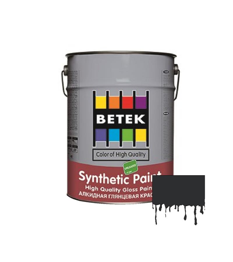 საღებავი Betek Synth. Paint 0.75ლტ #25 Black