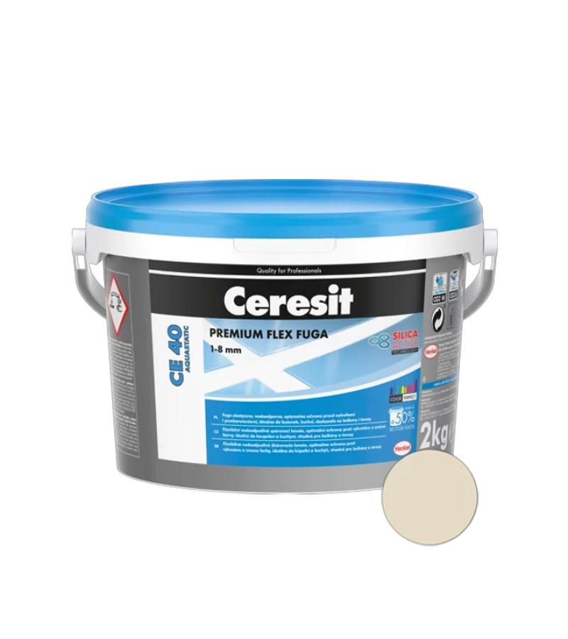 ფუგა ceresit CE-40 2 კგ წყალმდეგი (ჟასმინი)