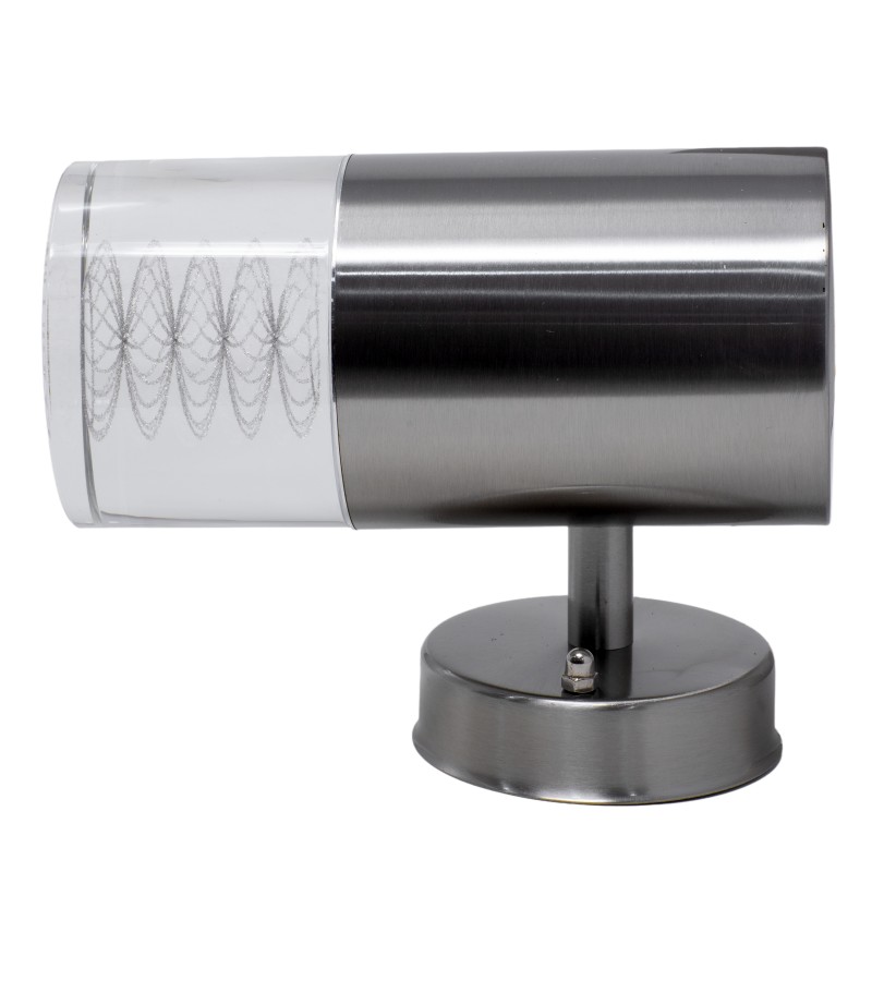 Outdoor lighting LED wall LO-30 nickel