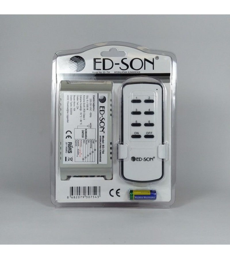 დროსელი პულტით  6ნი  ED-754   EDSON