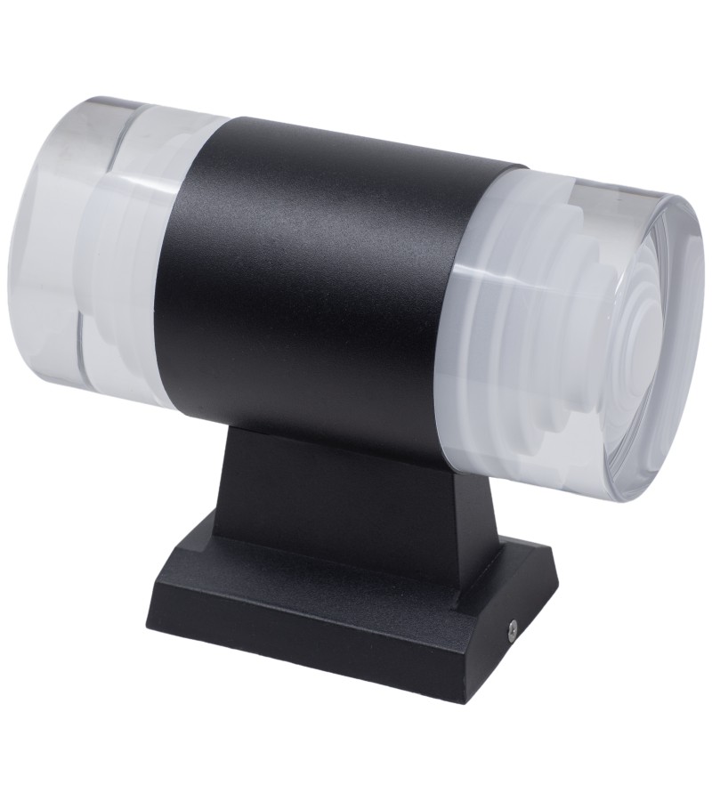 Outdoor lighting LED wall LO-60 black 2*9W