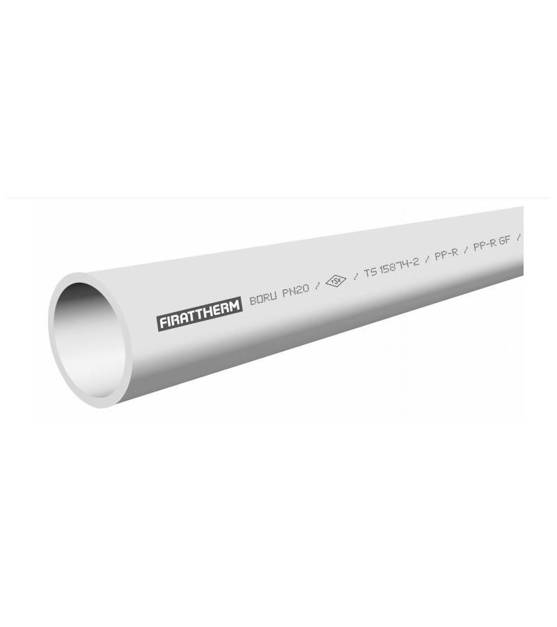 Pipe 32 foilless (white) (4m) Firat