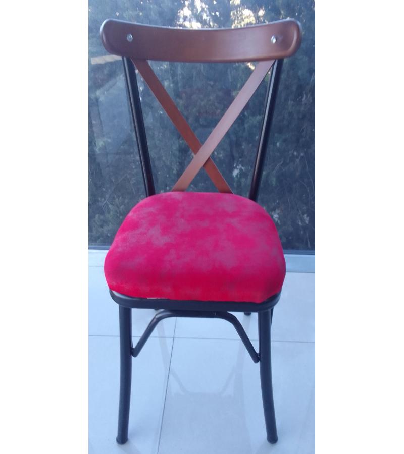 Стул CAPRAZ DOSEMELI цвет. СИЯ / КИРМИЗИ Горький. ПАРЛАЯН КОК