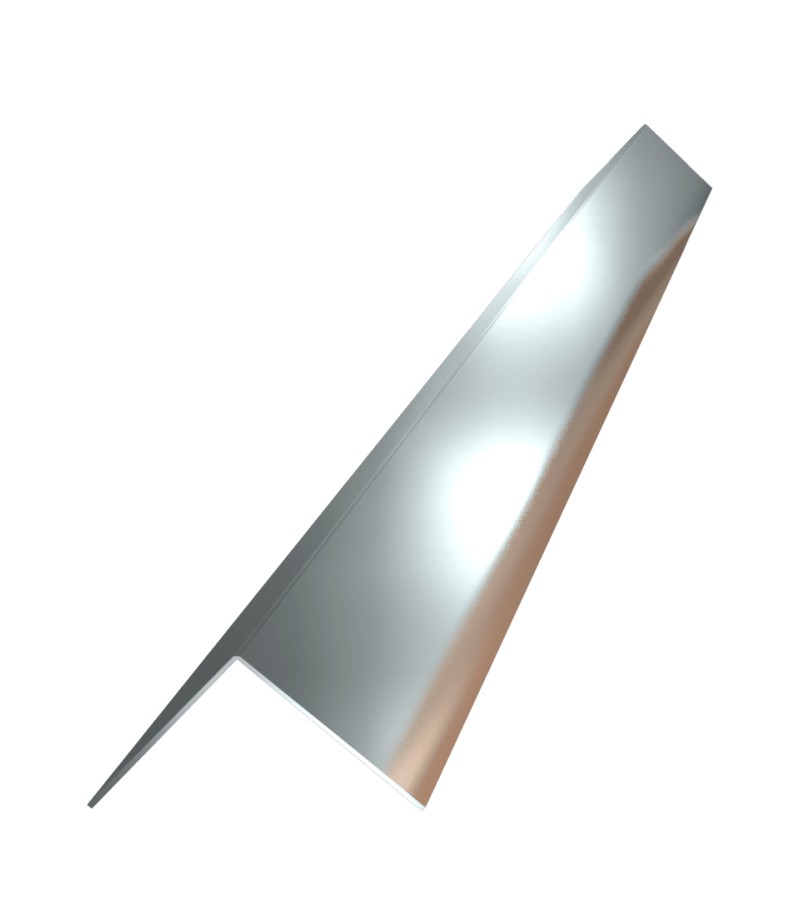Aluminum corner 25mm 2.7m glossy bitter. PROPLAST