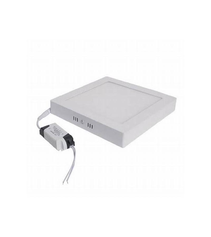 განათება  ”LED  მისადგმელი ოთხკუთხა  6400K  24 W  Square White