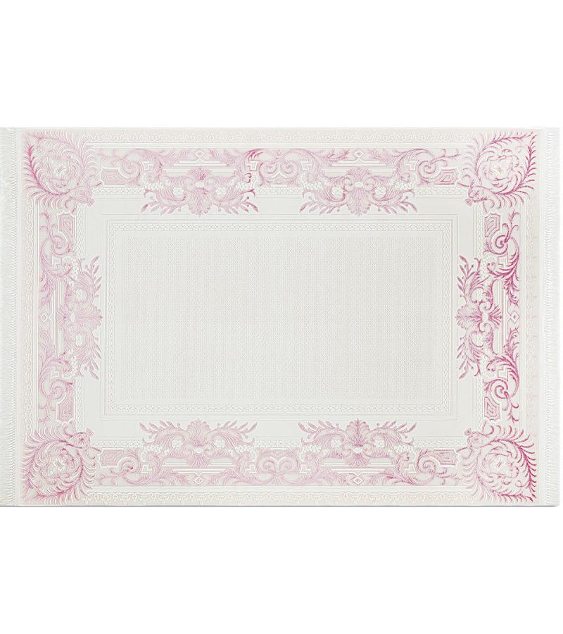 TOUCH  -  ხალიჩა  160*230  (3,68მ2)  დიზ. 3980E  ფერი. L.LILAC / CREAM   მწარ.  ANGORA