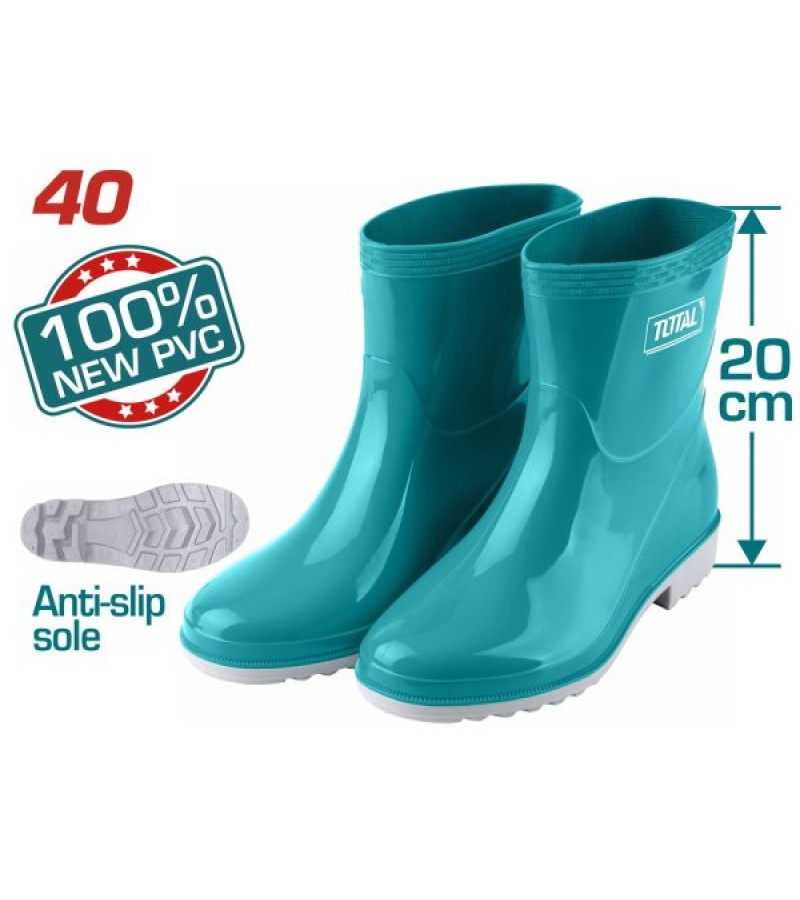 რეზინის ბოტები  (ვალინკი)  20სმ  NO:40  #TSP303L.40   მწარ. TOTAL