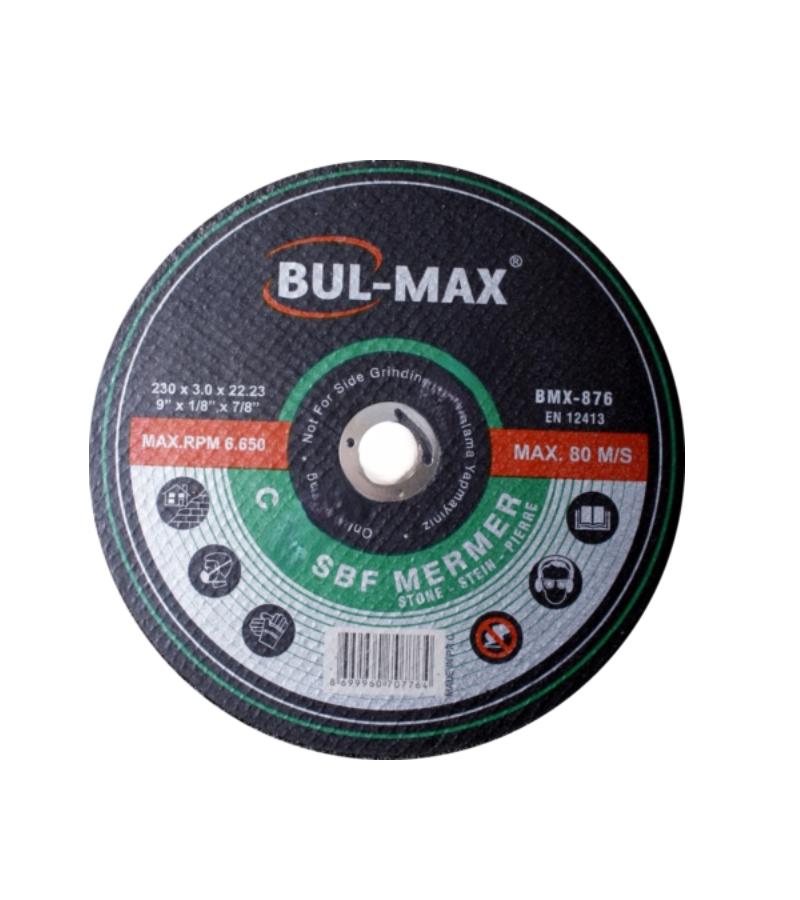 საჭრელი ქვა მარმარილოსათვის  230x6.0x4  BMX-876 BUL-MAX