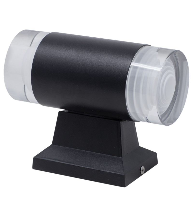 Outdoor lighting LED wall LO-55 black 2*5W