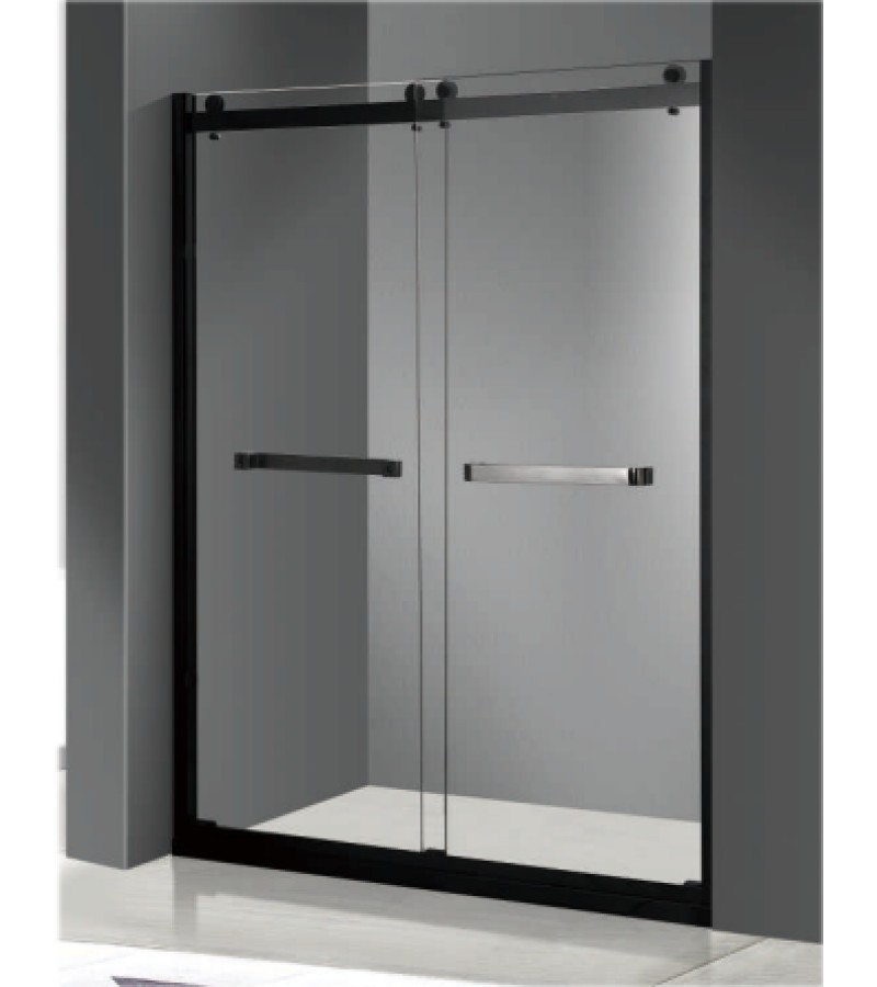 Shower cabin glass set. PF-99 size. 150*200 cm black Aokelya