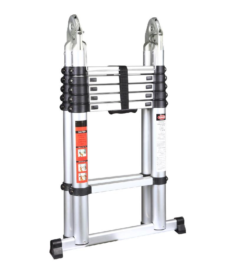 Aluminum telescopic ladder #WG601A-320A 3.20/1.55 ​​meters DELTA