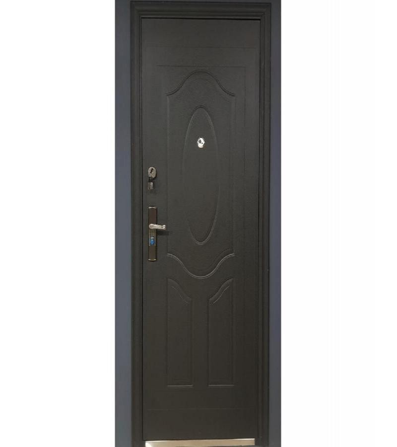 Lit. door black JW-862 0.5/0.8mm size 2050*960*50mm external opening, right (R)