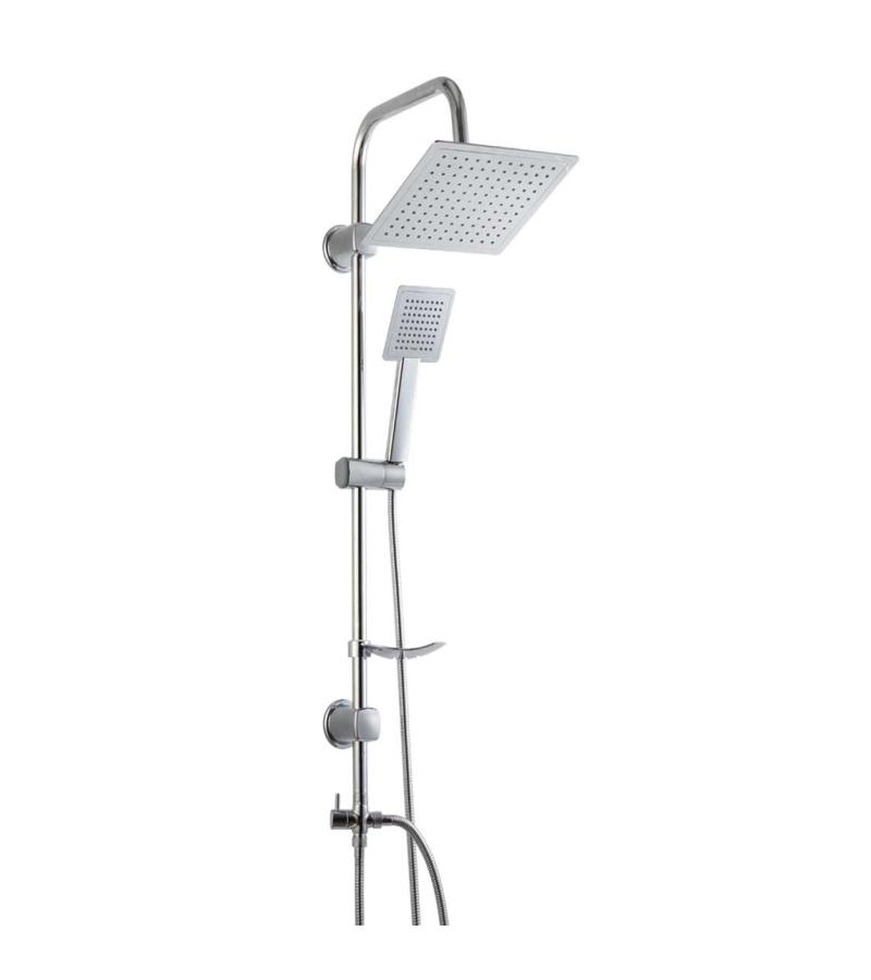 დუშის კომპლექტი  SIENA TS400  ქრომირებული  D.150.4    მწარ.  DUXXA 