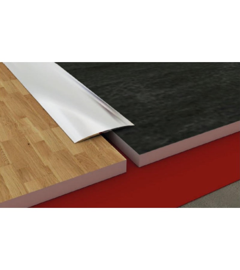 ლამინატის გადასაბმელი ალუმინის  SMT-1122 თვითწებადი  30მმ  2,7მ  პრიალა  მწარ.  SAMET  