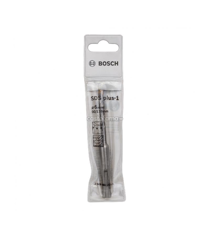 რკინის ბურღი პერფორატორის  6x50x110mm  #2608680262    მწარ. BOSCH