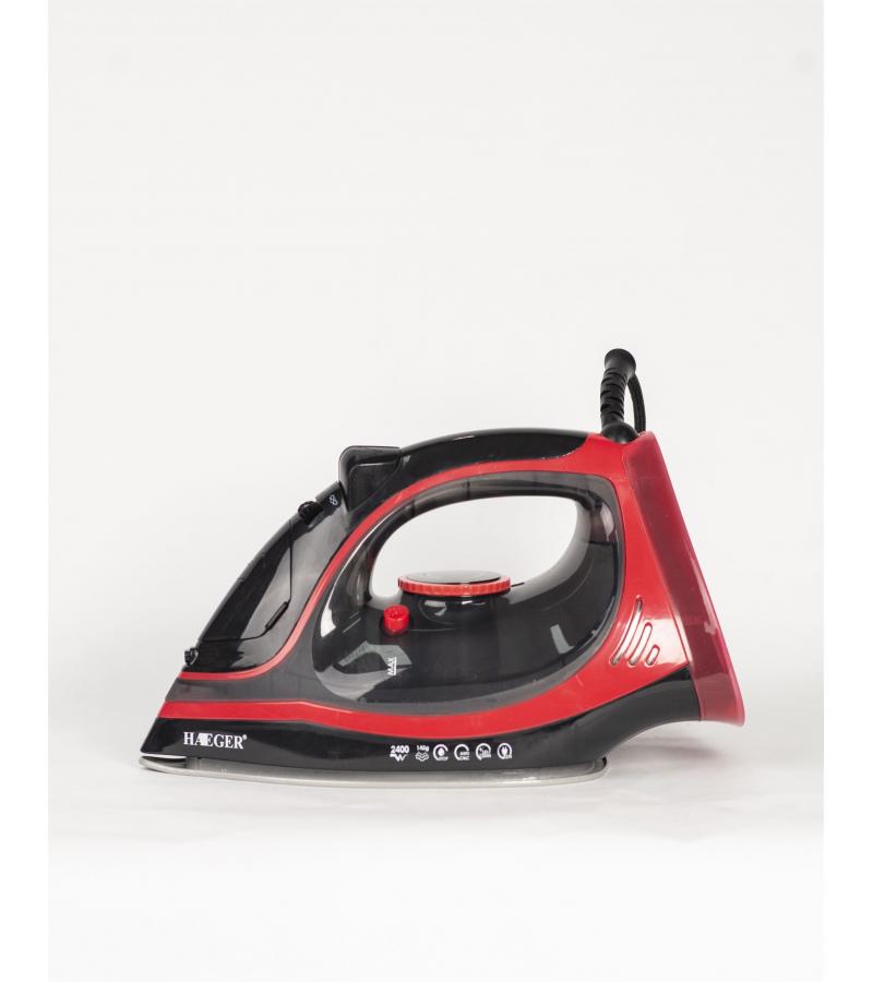 უთო ელექტრო  HAEGER  #1250  HG-13  წითელი