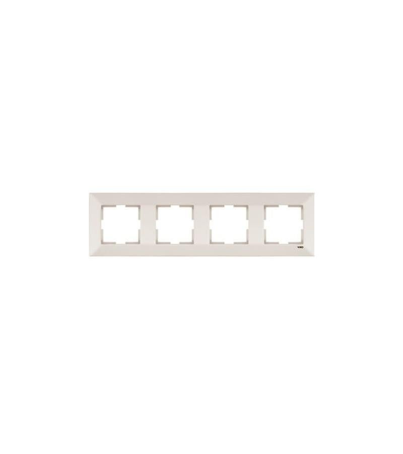 Switch-rosette edge VIKO MERIDIAN 4 cream