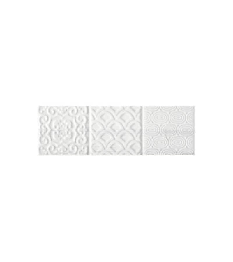 კერამ. ფილა  ”BELVEDERE  RELIEVE  BRILLO”  10x30  MONOPOLE LAB, S.L