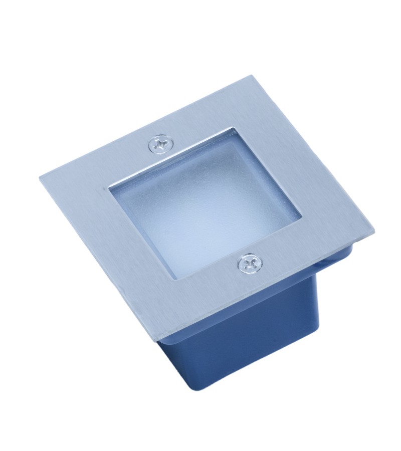 Outdoor lighting corner LED wall LO-83 nickel 2W