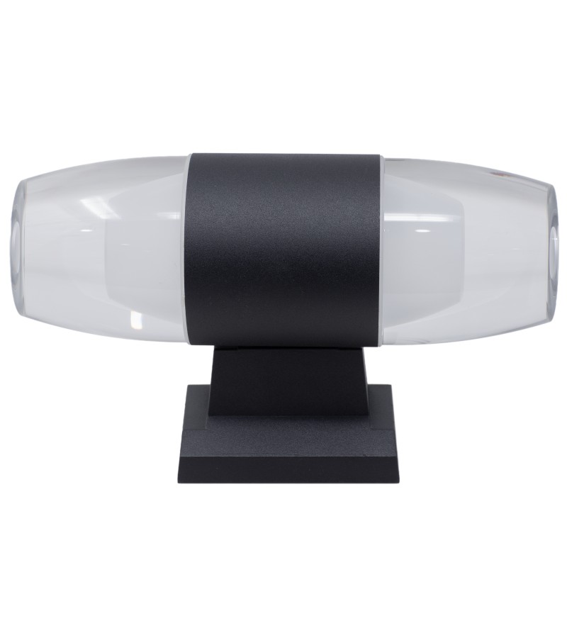 Outdoor lighting LED wall LO-43 black 2*9W