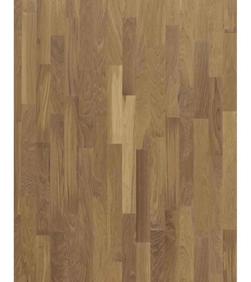 პარკეტის ფილა   OAK CALIMA WHITE OILED LOC 3S  3 შრიანი  Дуб  14*188*2266მმ    მწარ.  KARELIA 