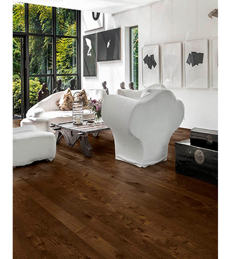 პარკეტის ფილა   OAK LODOS LACQUERED LOC 3S  3 შრიანი   Дуб   14*188*2266მმ    მწარ.  KARELIA 