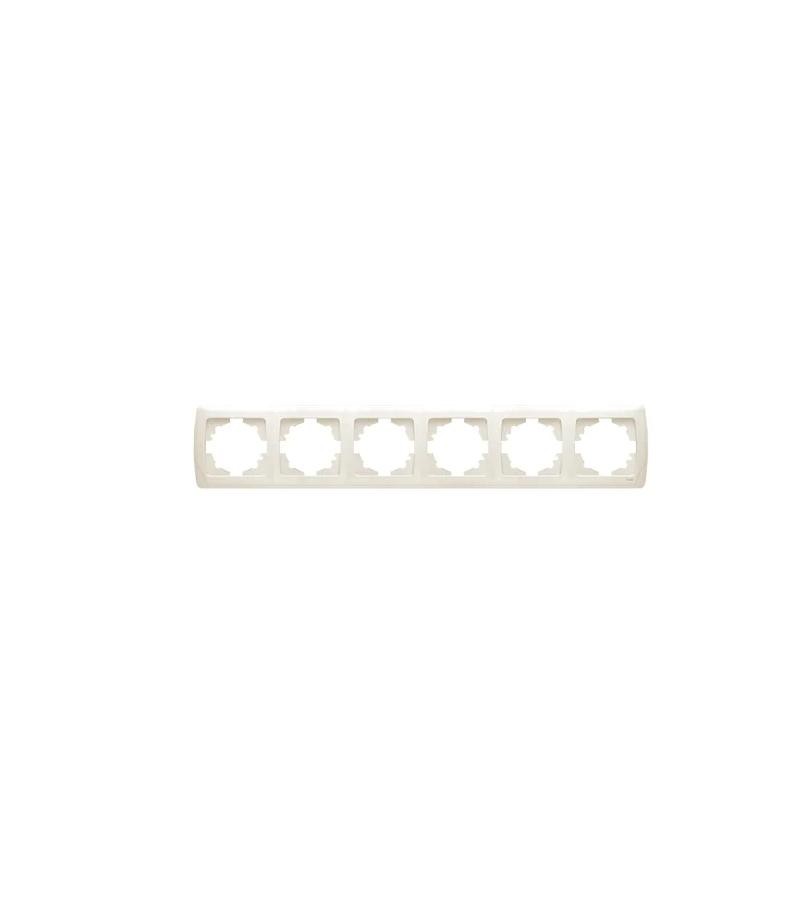 Switch-rosette edge VIKO CARMEN 6 cream