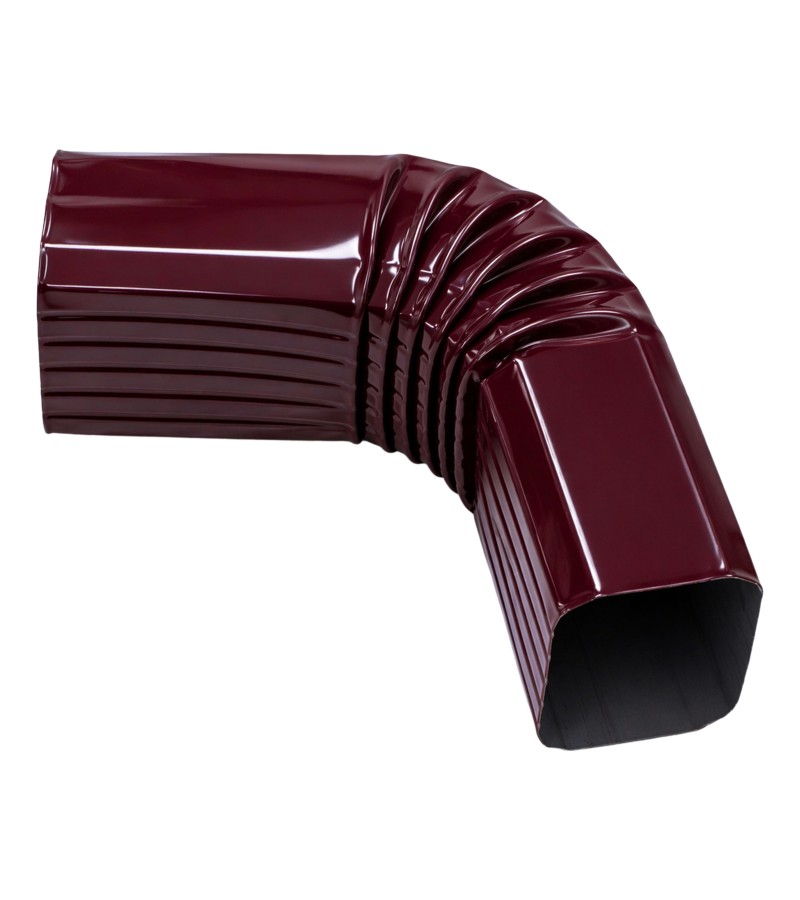 8*10 rectangular dropper elbow 45* (red)