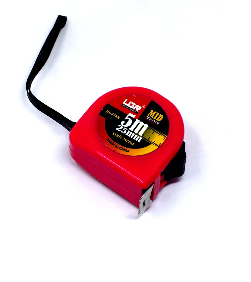 Рулетка измерительная UGR 5-метровая BUL-MAX