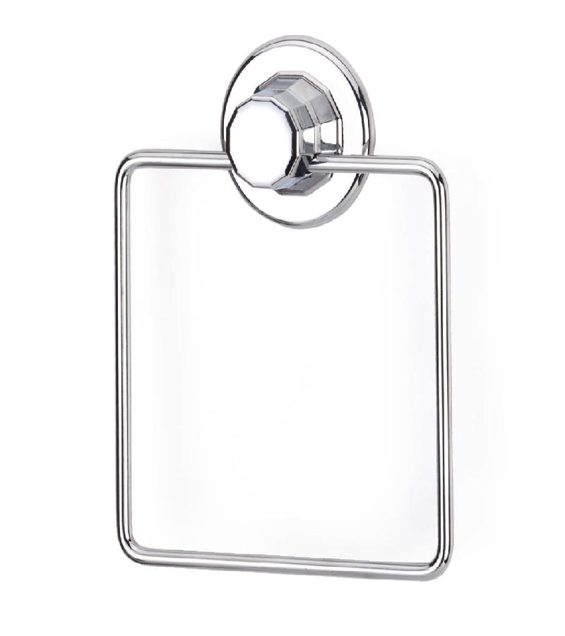 Towel hanger square DM-234 nickel bitter. Tekno-Tel