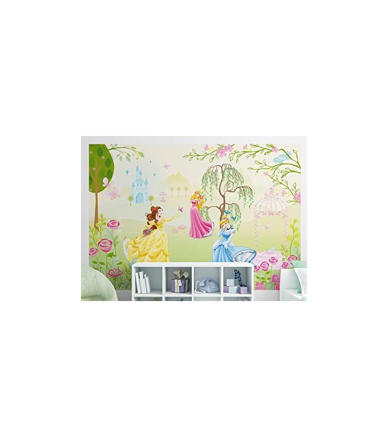 Фотообои 184x127см Princess Garden SD417 темные. КОМАР