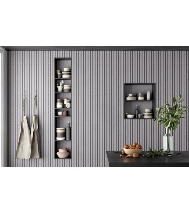 დეკორატიული პანელი  MDF 18*121*2800  SILVER -257  MATT  მწარ.  AGT