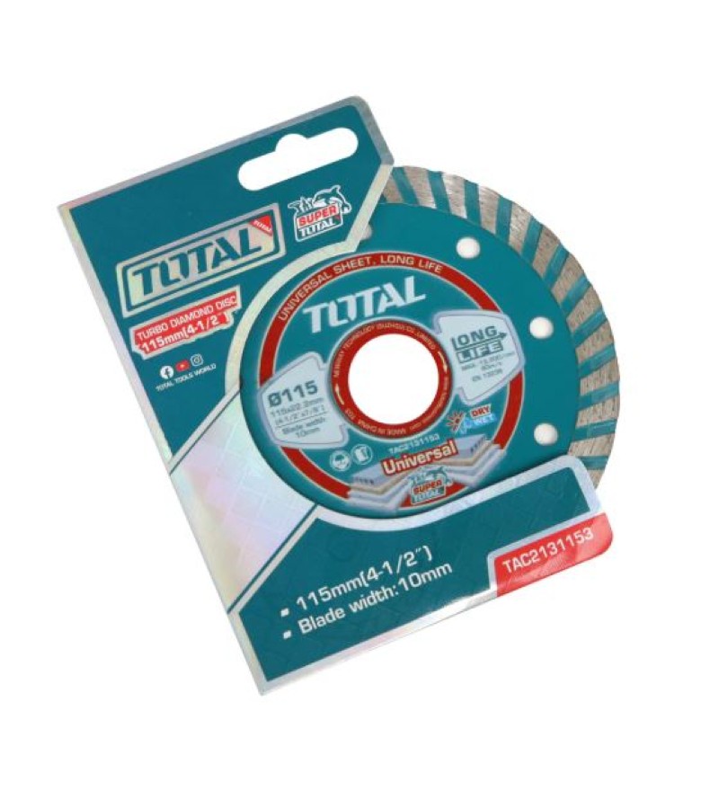 Tile cutting stone (TURBO) 115*22 mm #TAC2131153 TOTAL
