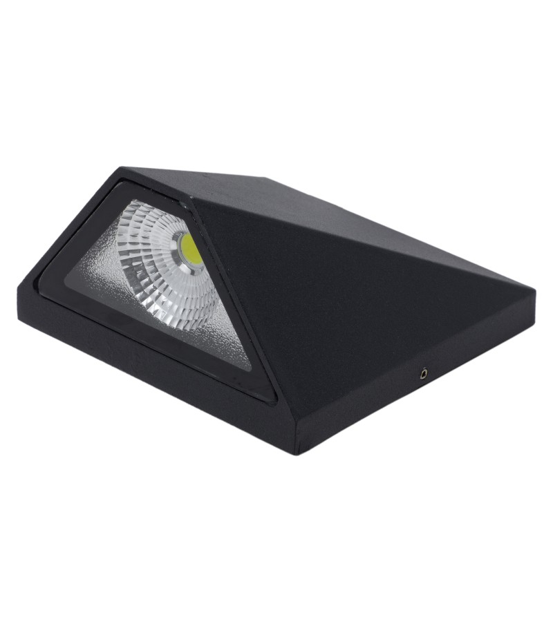 Outdoor lighting LED wall LO-9 black 5W