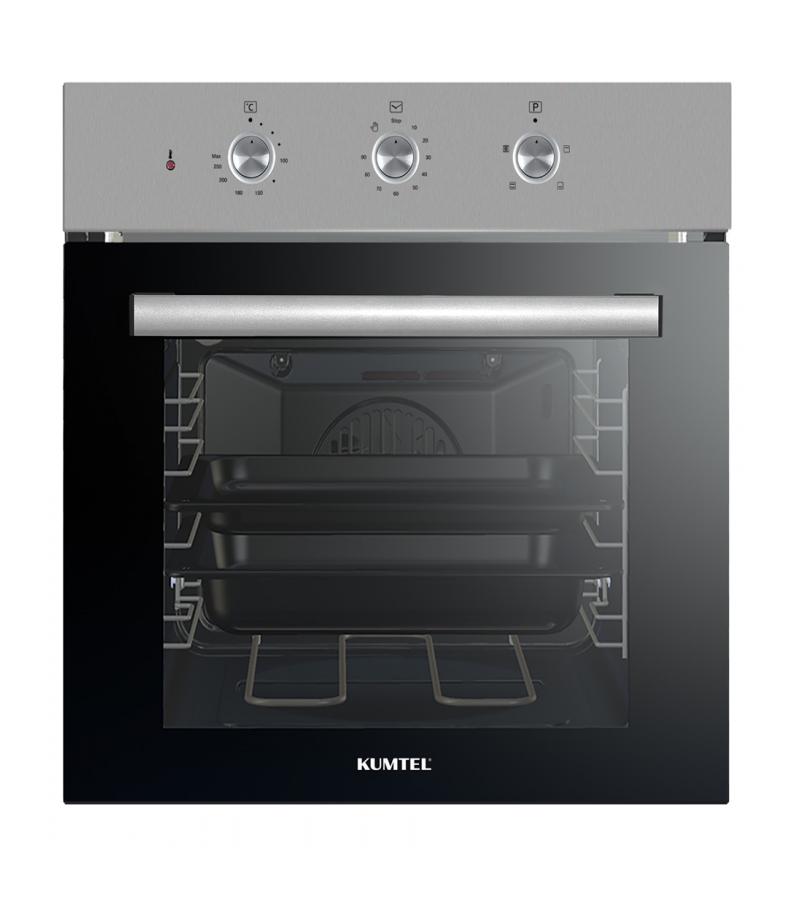 გაზქურა  B66-SF2  (MT)  INOX   მწარ.  KUMTEL 