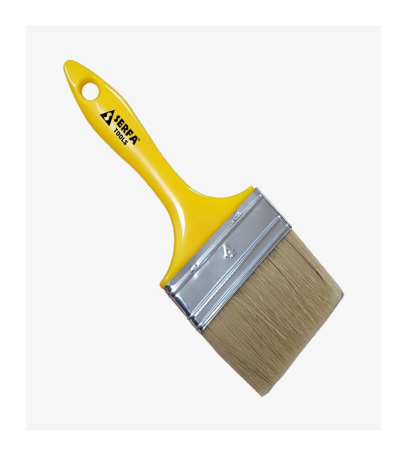 სამღებრო ფუნჯი Yellow Bristle Brush  No: 2.5  #506   SERFA TOOLS